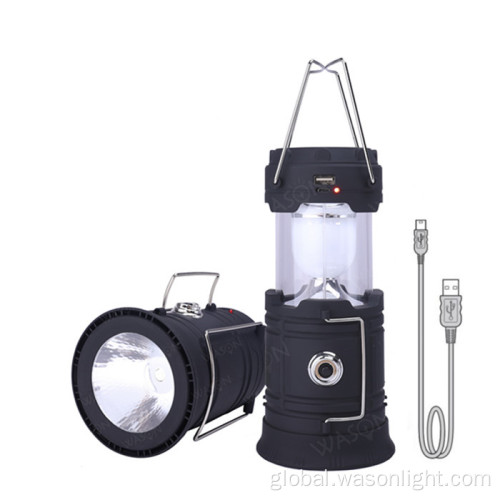 Outdoor Camping Light Solar Camping Light USB Rechargeable Outdoor Survival Supplier